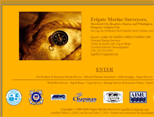 Tablet Screenshot of frigatemarinesurveyors.com